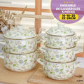 Série de 5 Casseroles