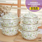Série de 5 Casseroles