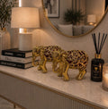 Lot de 2 éléphants Décoratifs