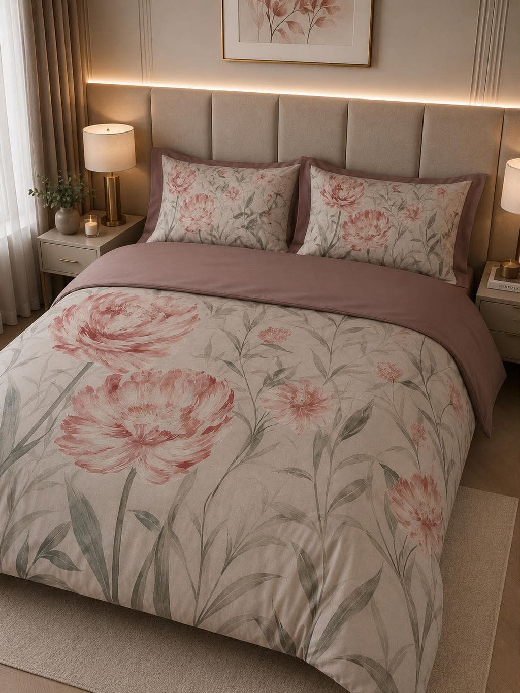 Parure De Lit 4 Pièces