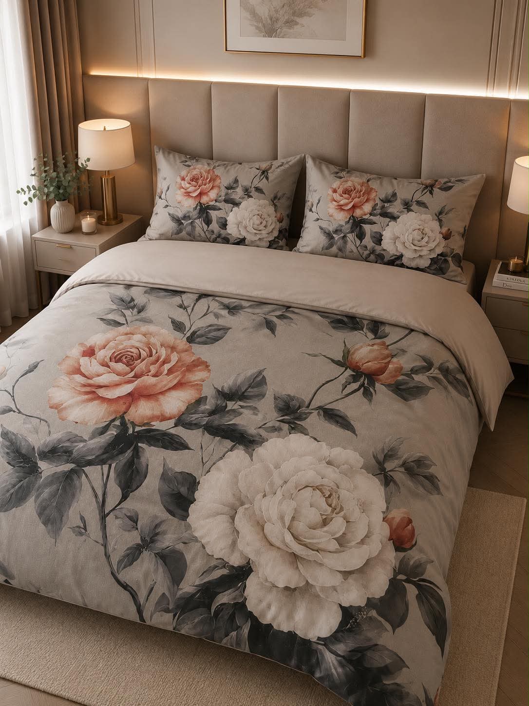 Parure De Lit 4 Pièces