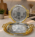 Ensemble de 3 Plateaux