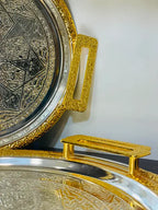 Ensemble de 3 Plateaux