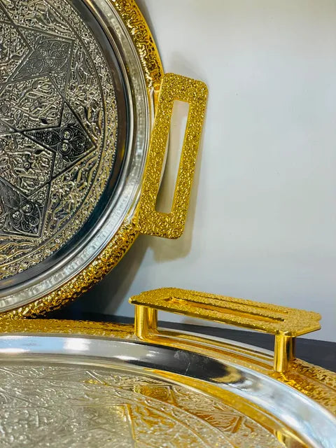 Ensemble de 3 Plateaux