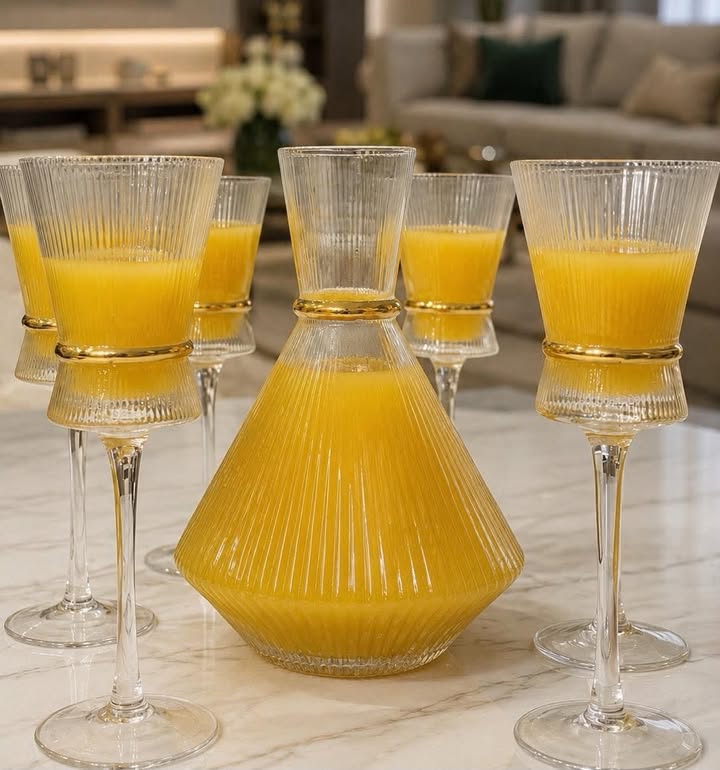 Ensemble Carafe avec 6 Verres