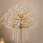 Figurine Décorative avec Cristaux Suspendus