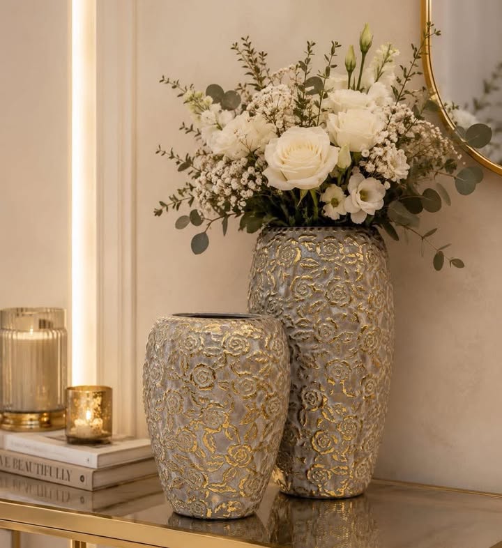 Ensemble de 2 Vases Décoratifs